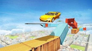 Broken Bridge Car Driving Game