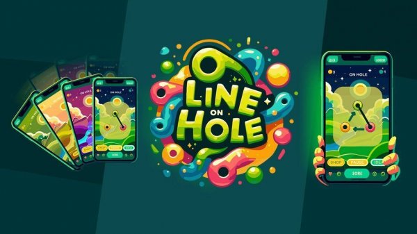 Line on Hole: Puzzle Game