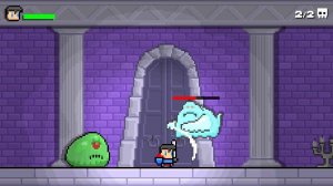 Brave Knight of Epic Fantasy Adventure - Retro Arcade Game
