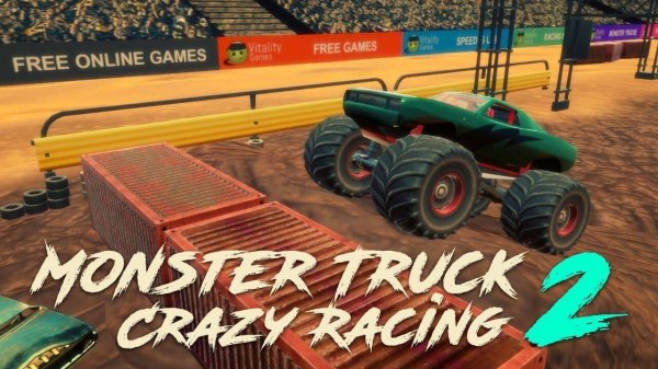 Monster Truck Crazy Racing 2: Dirt Arena Challenge