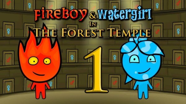 Fireboy and Watergirl 1 Forest Temple Online Game