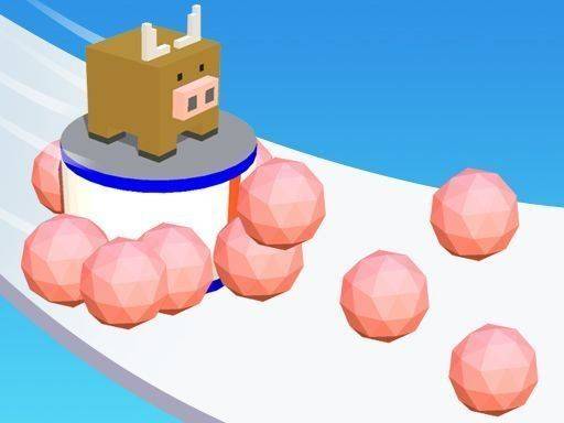 Sticky Ball Rush - Fun Physics Puzzle Game