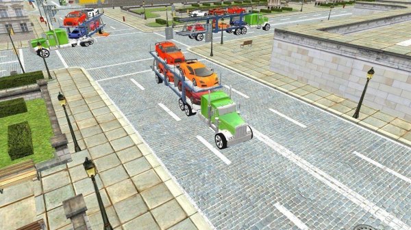 Car Carrier Trailer Online Game