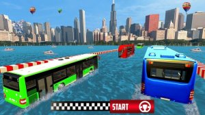 River Coach Bus Driving Simulator 2020 - Water Bus Racing Game