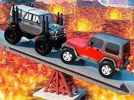 SeeSaw Ramp Car Balance Driving Challenge Online Game