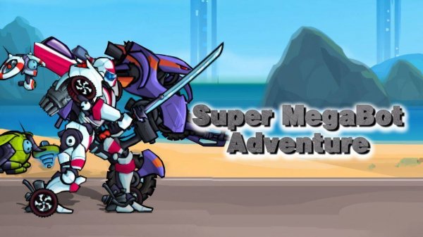 Super Megabot Adventure: Robot Shooter Game