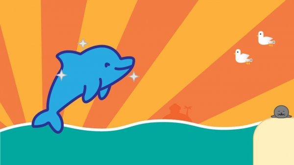 Dolphin Dash: Ocean Adventure Game