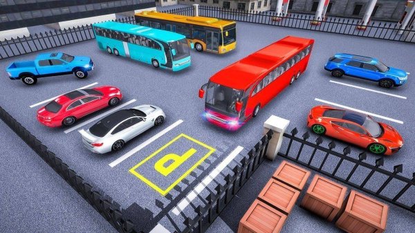 Modern Bus Parking Advance Bus Games Online