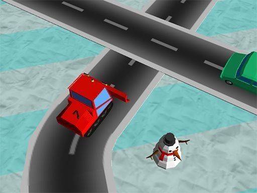 Traffic Run Christmas Online Game