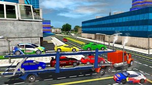 Cargo Euro Truck Drive Car Transport New Online Game