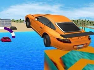 Water Surfing Car Game Online