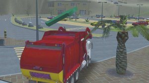 Island Clean Truck Garbage Sim Online Game