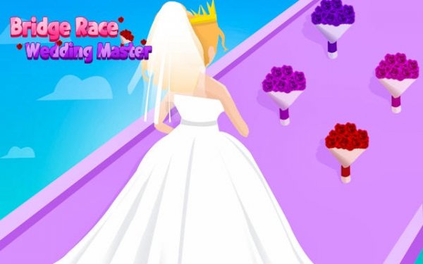 Bridge Race Wedding Master - Romantic Parkour Game