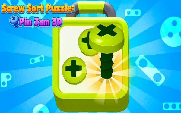 Screw Sort Puzzle: Pin Jam 3D - Relaxing Sorting Puzzle Game