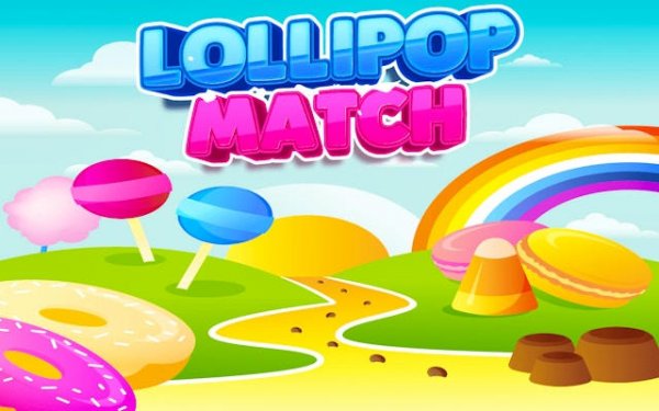 Lollipop Match 3 Puzzle Game