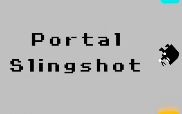 Portal Slingshot Physics Puzzle Game