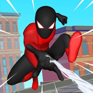 Web Slinging Race Game