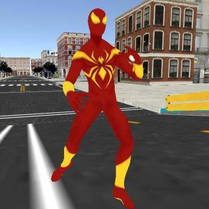 Flying Spider Hero Action Game