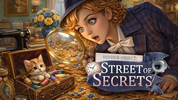 Hidden Object: Street Of Secrets Online Puzzle Game